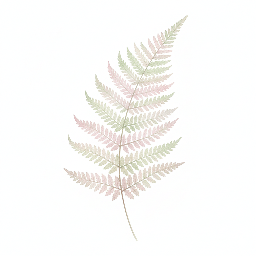 Cotton candy fern