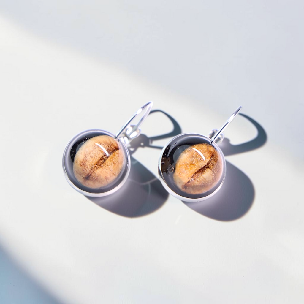 Coffee Bean Earrings