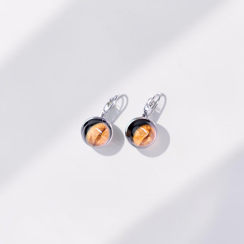 Coffee Bean Earrings
