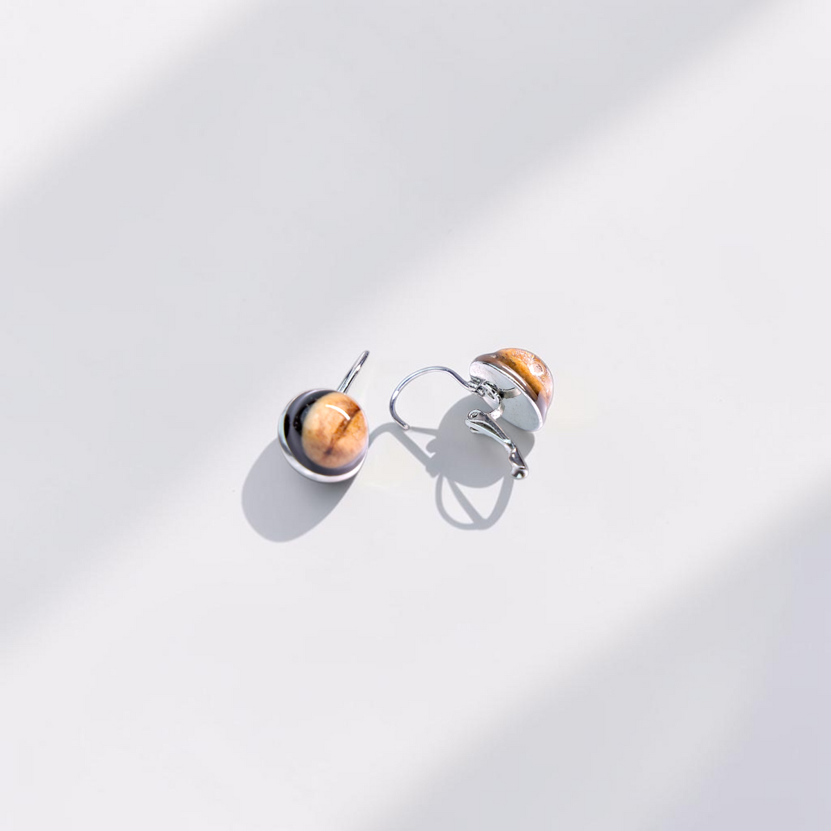 Coffee Bean Earrings