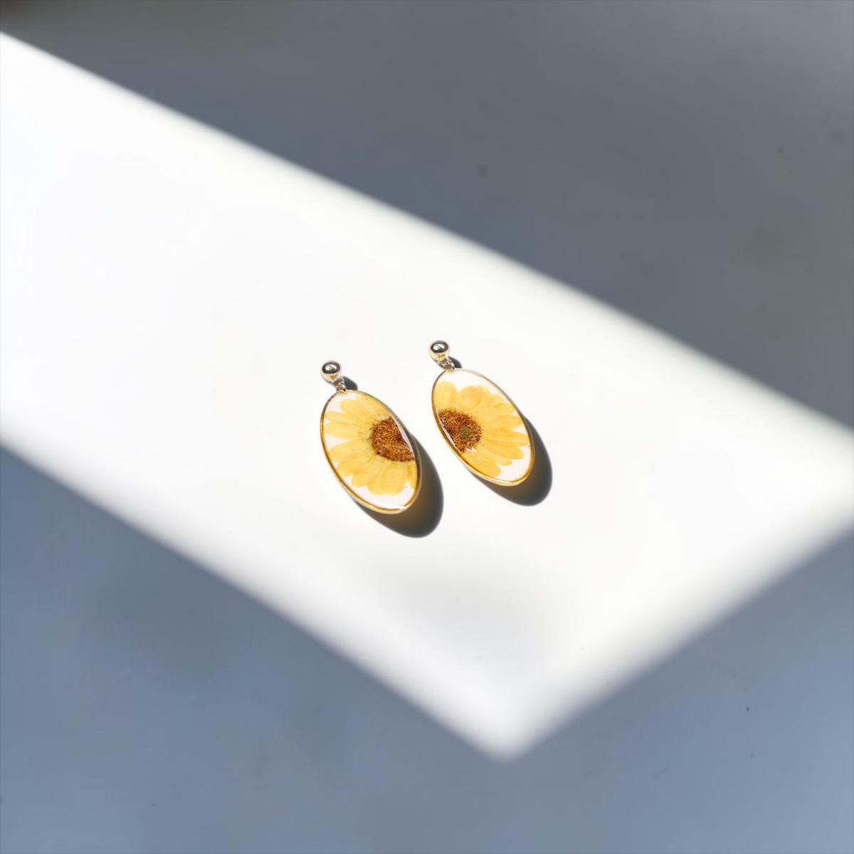 Miniature Sunflower Earrings
