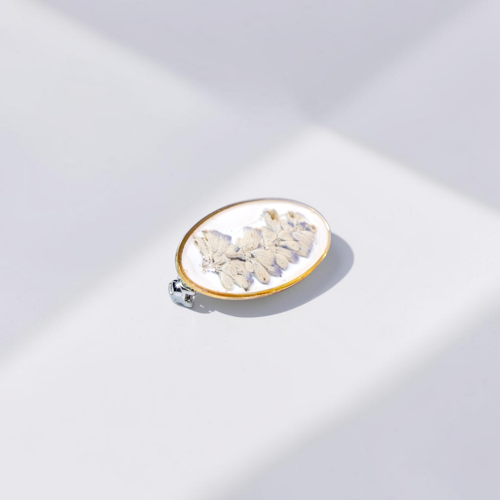 Lavender Brooch Pin