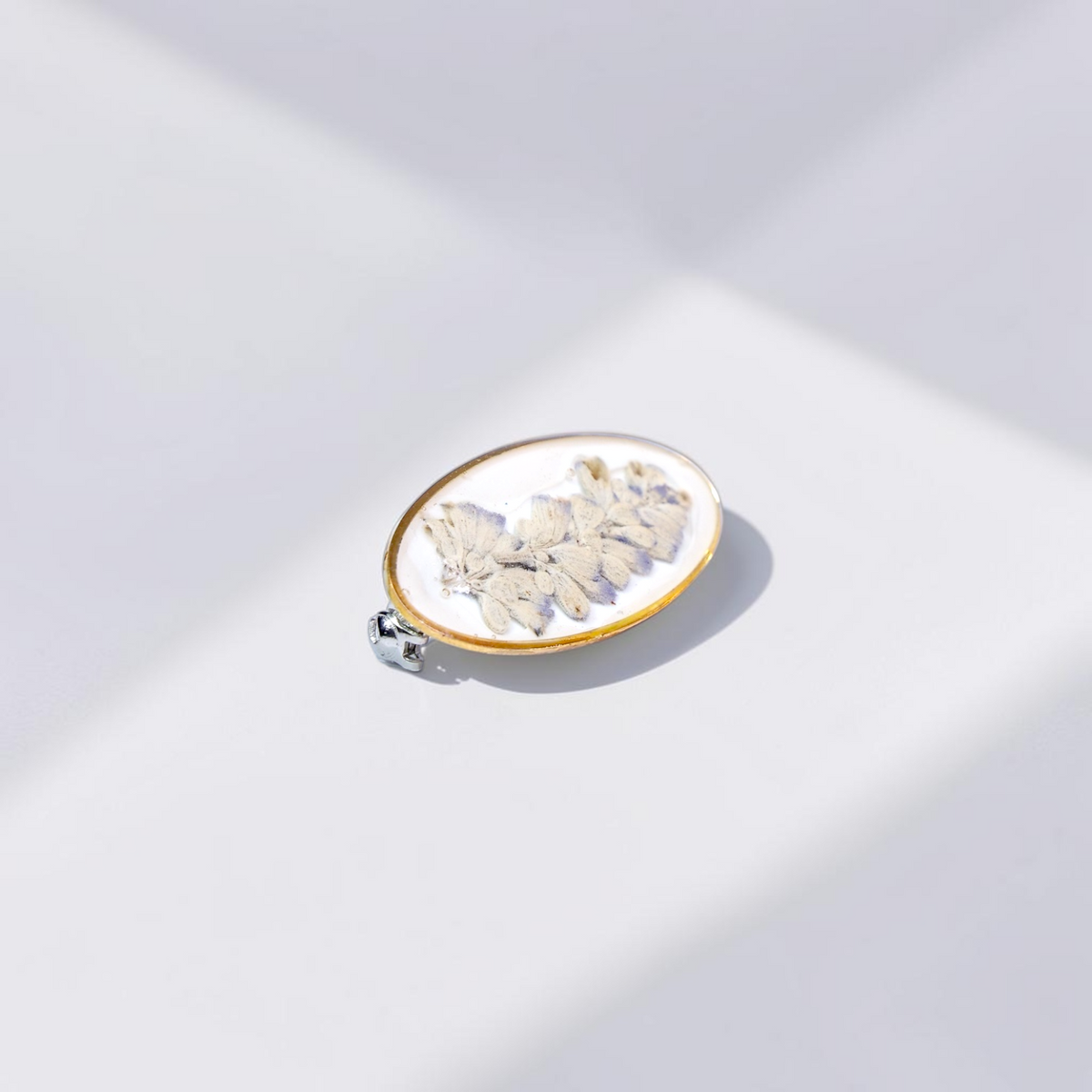 Lavender Brooch Pin
