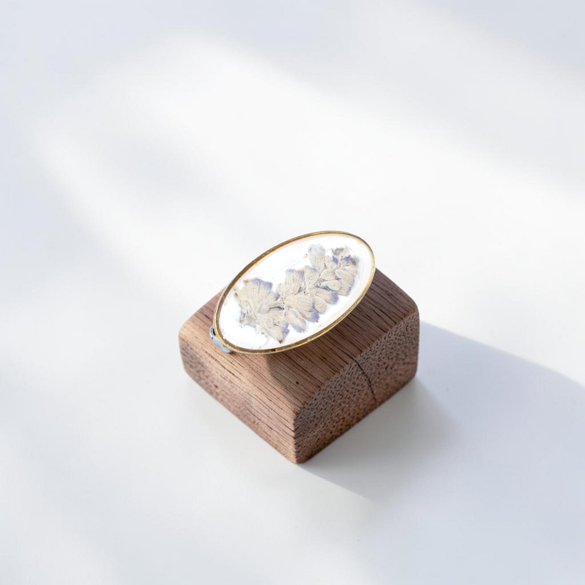 Lavender Brooch Pin