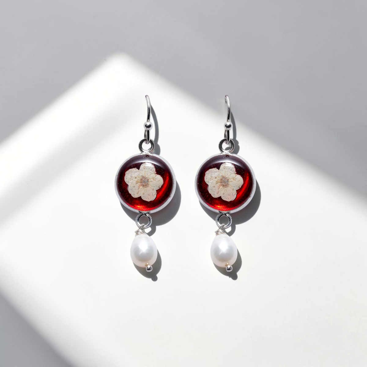 Plum Blossom Earrings