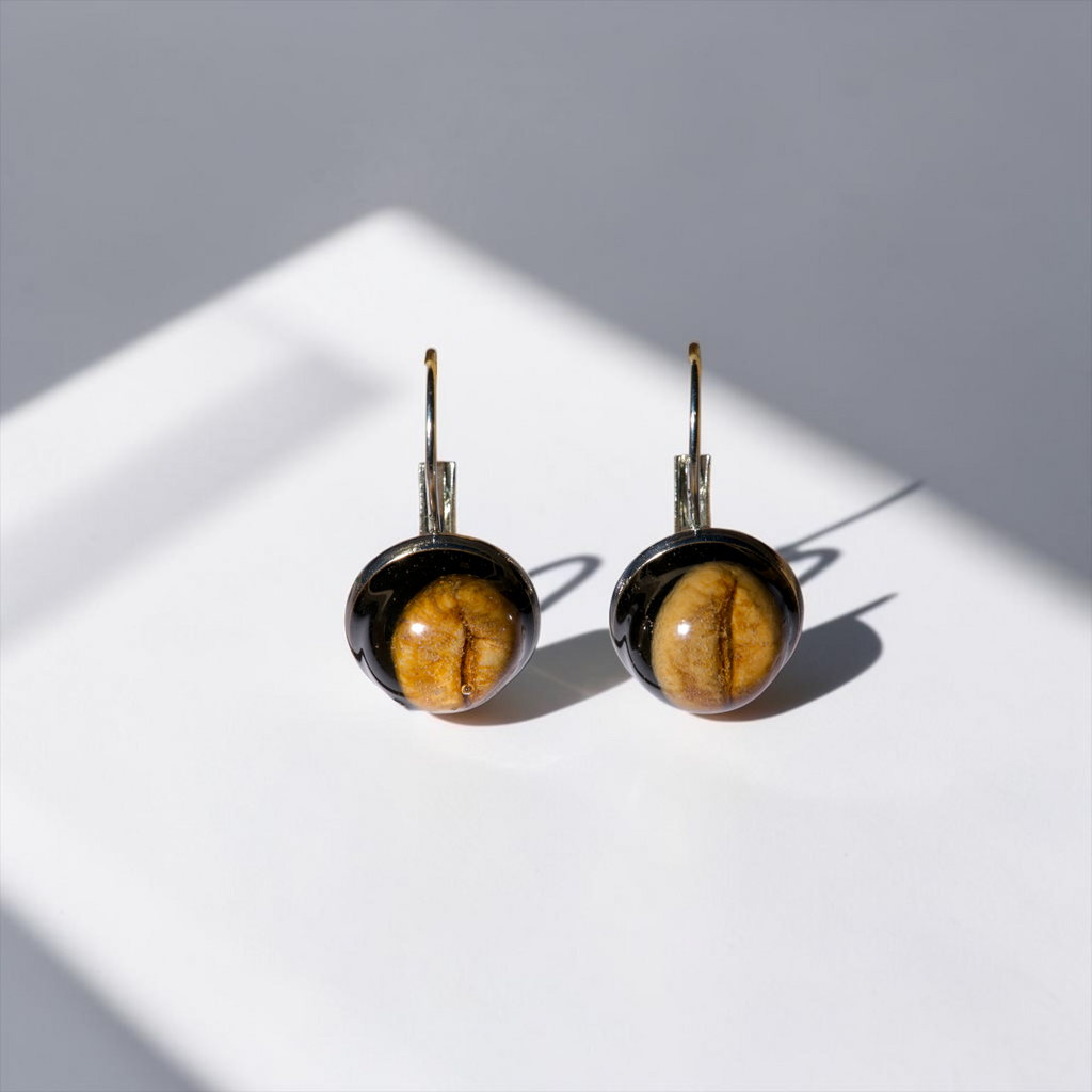 Coffee Bean Earrings